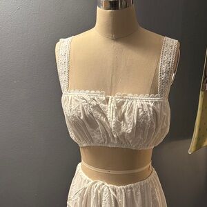 Daisy Top and Botanical Skirt